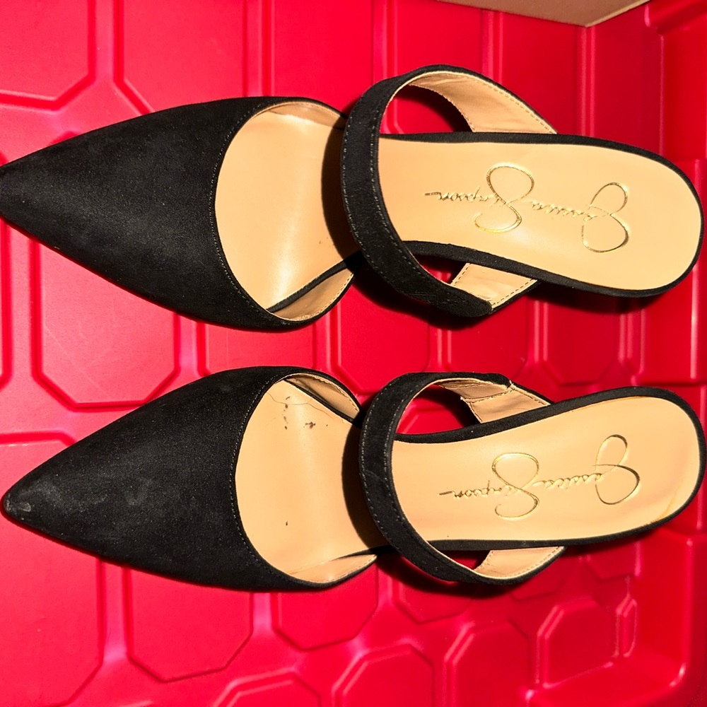 Jessica Simpson Black Women's Mules